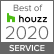 We were nominated for Houzz's Best of 2020 in Service!