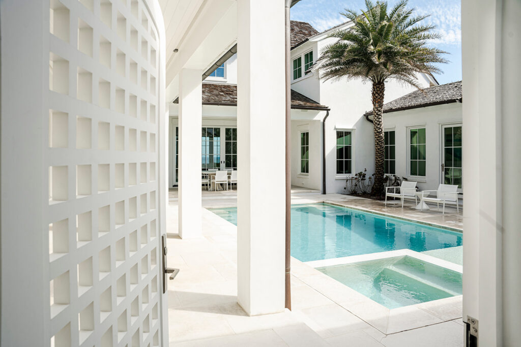 Contemporary New Construction in Atlantic Beach by Amanda Webster Design
